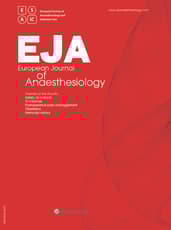 European Journal of Anaesthesiology online