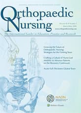 Orthopaedic Nursing Online