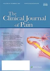 Clinical Journal of Pain Online