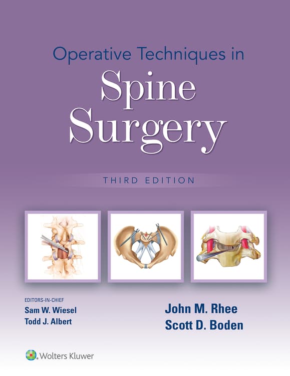 Operative Techniques in Spine Surgery