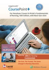 Lippincott CoursePoint+ Enhanced for Henshaw: Craven & Hirnle's Fundamentals of Nursing