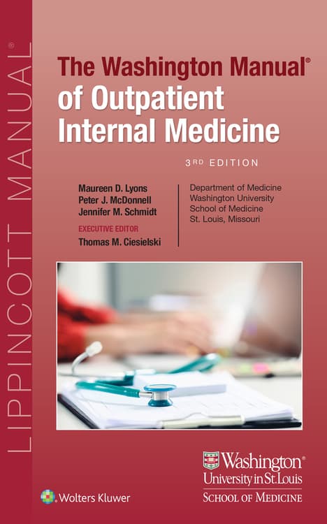 The Washington Manual of Outpatient Internal Medicine