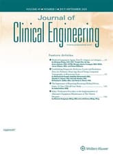 Journal of Clinical Engineering Online