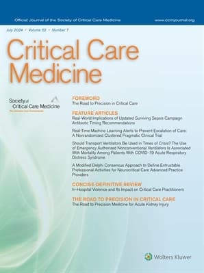 Critical Care Medicine Online