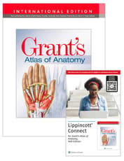 Grant's Atlas of Anatomy 16e Lippincott Connect International Edition Print Book and Digital Access Card Package