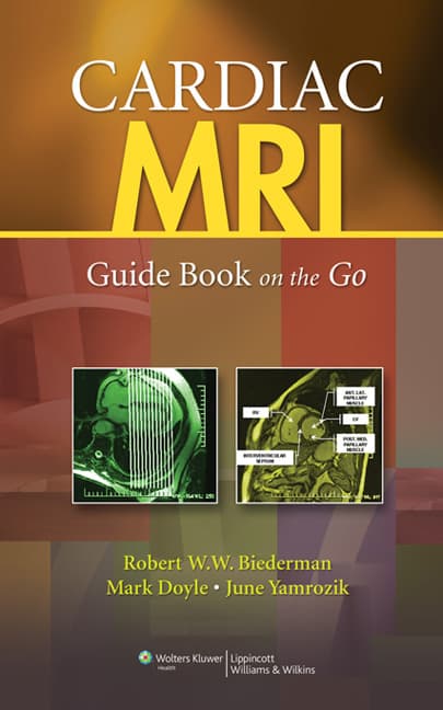VitalSource e-Book for Cardiac MRI: Guide Book on the Go