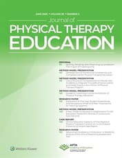 Journal of Physical Therapy Education