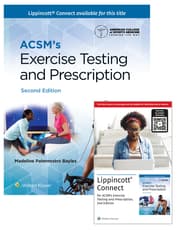 ACSM's Exercise Testing and Prescription 2e Lippincott Connect Print Book and Digital Access Card Package