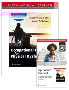Occupational Therapy for Physical Dysfunction 8e Lippincott Connect International Edition Print Book and Digital Access Card Package