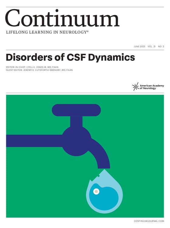 CONTINUUM - Disorders of CSF Dynamics