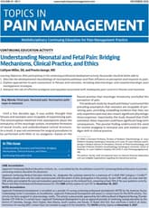 Topics in Pain Management Online