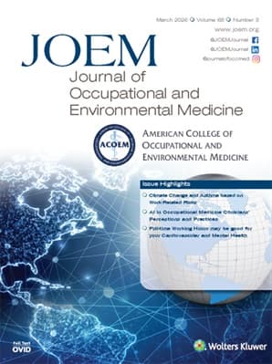 Journal of Occupational and Environmental Medicine Online