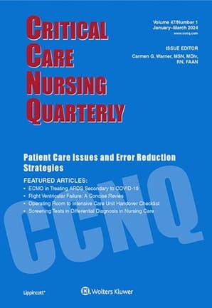 Critical Care Nursing Quarterly Online