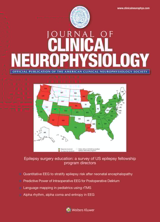 Journal of Clinical Neurophysiology Online