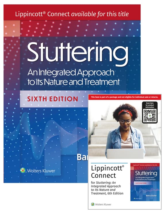 Stuttering 6e Lippincott Connect Print Book and Digital Access Card Package