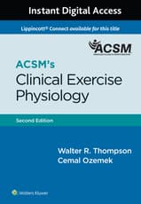 ACSM’s Clinical Exercise Physiology 2e Lippincott Connect Instant Digital Access