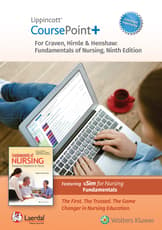 Lippincott CoursePoint+ Enhanced for Craven's Fundamentals of Nursing