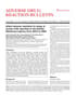 Adverse Drug Reaction Bulletin