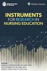 Instruments for Research in Nursing Education