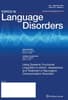 Topics in Language Disorders Online