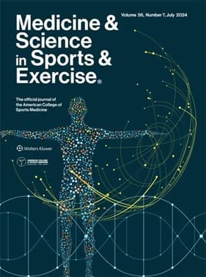 Medicine & Science in Sports & Exercise<sub>®</sub>