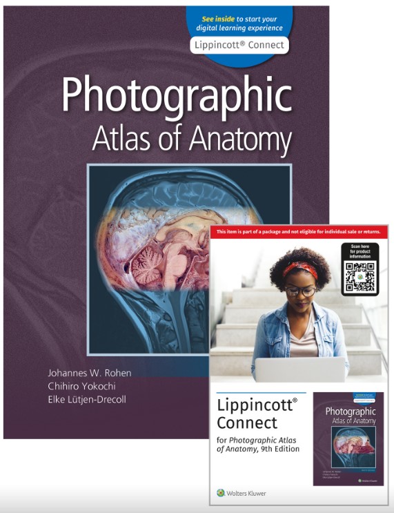 Photographic Atlas of Anatomy, 9e Lippincott Connect Print Book and Instant Digital Access Package