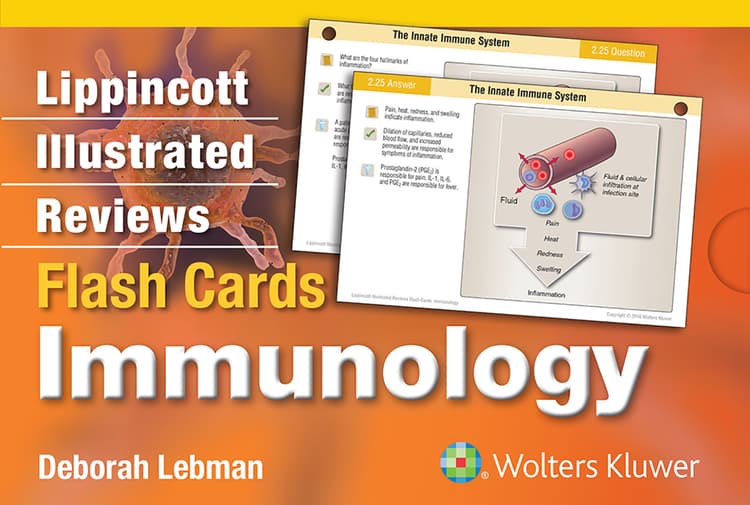 Lippincott's Illustrated Reviews Flash Cards: Immunology