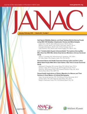 Journal of the Association of Nurses in AIDS Care