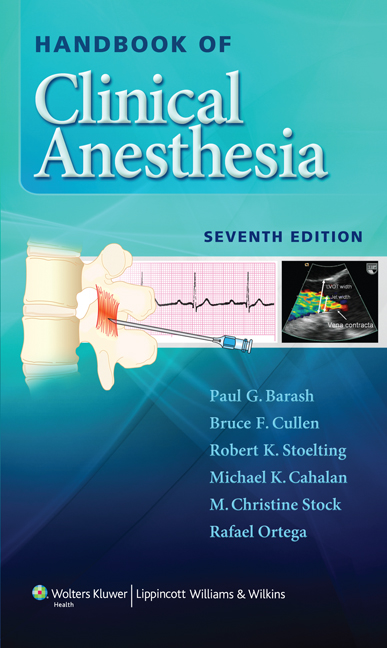 Handbook Of Clinical Anesthesia