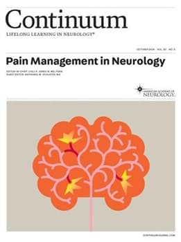 CONTINUUM - Pain Management in Neurology