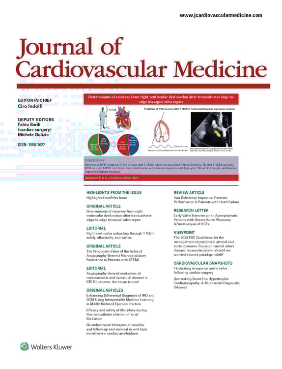 Journal of Cardiovascular Medicine Online