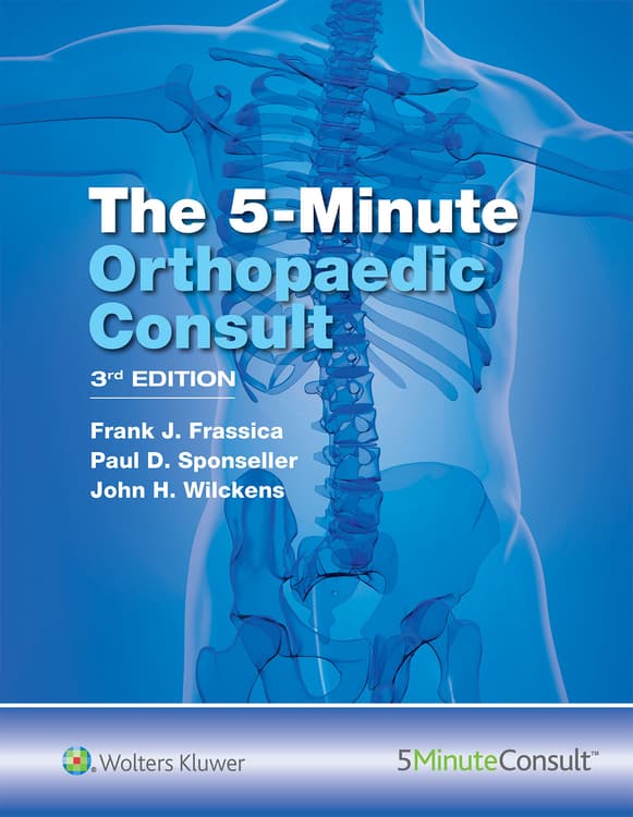 5 Minute Orthopaedic Consult
