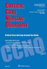 Critical Care Nursing Quarterly Online