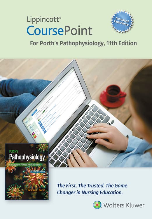 wolters klower course point nursing Lippincott CoursePoint Enhanced for Porth's Pathophysiology Craven & Hirnle's Fundamentals of
