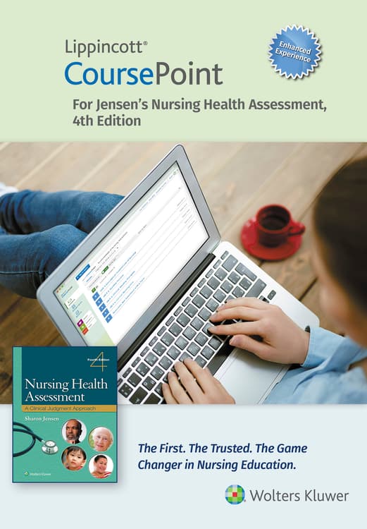 Lippincott Coursepoint Enhanced for Jensen's Nursing Health Assessment