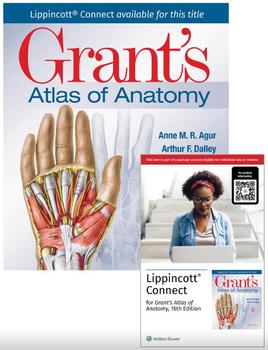 Grant's Atlas of Anatomy 16e Lippincott Connect Print Book and Instant Digital Access Package