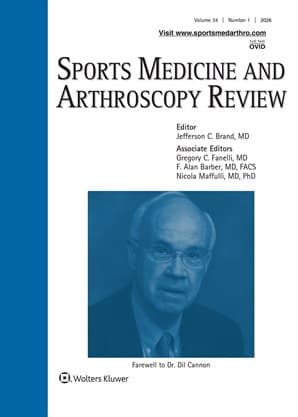 Sports Medicine and Arthroscopy Review