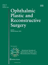 Ophthalmic Plastic and Reconstructive Surgery Online