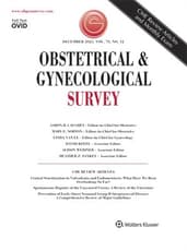 Obstetrical & Gynecological Survey Online