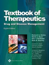 VitalSource e-Book for Textbook for Therapeutics