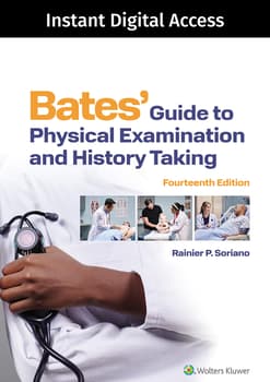 Bates' Guide To Physical Examination and History Taking, 14e Without Video Lippincott Connect Instant Digital Access