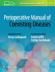 Perioperative Manual of Coexisting Diseases