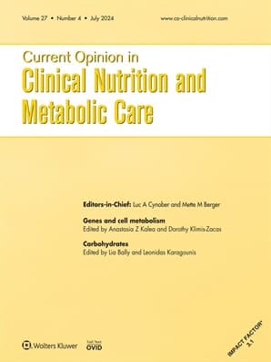 Current Opinion in Clinical Nutrition and Metabolic Care