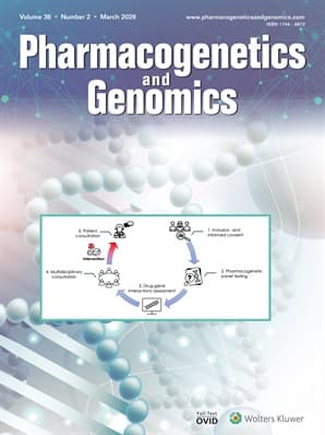 Pharmacogenetics and Genomics Online
