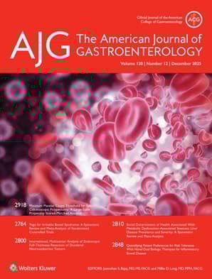The American Journal of Gastroenterology