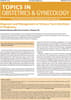 Topics in Obstetrics & Gynecology