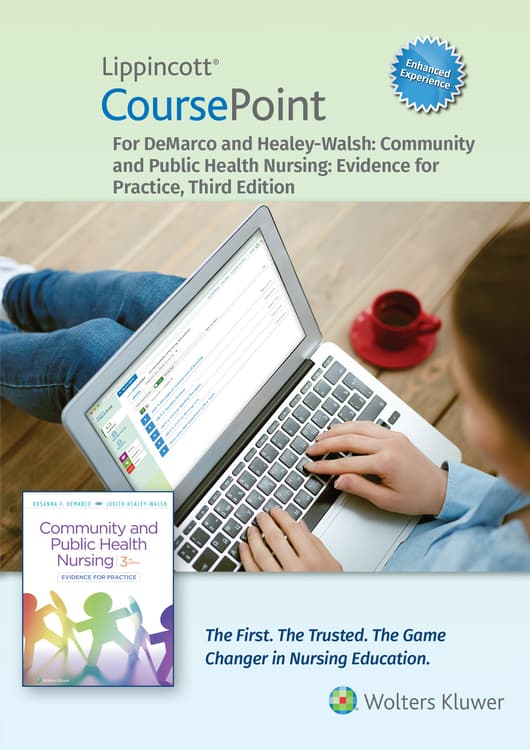 Lippincott CoursePoint Enhanced for DeMarco's Community and Public Health Nursing