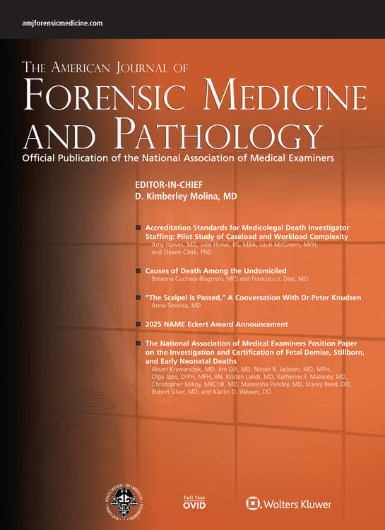 American Journal of Forensic Medicine and Pathology Online