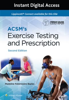 ACSM's Exercise Testing and Prescription 2e Lippincott Connect Instant Digital Access