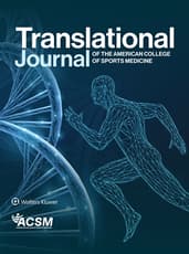 Translational Journal of the ACSM